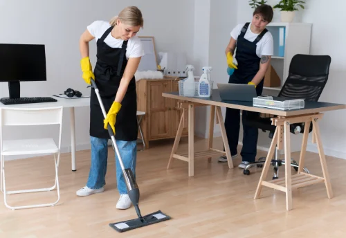 Nettoyage de bureau professionnel à Hommes
