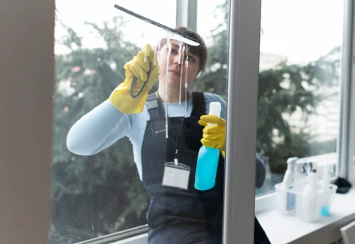 Nettoyage de vitres intérieures et extérieures à Hommes